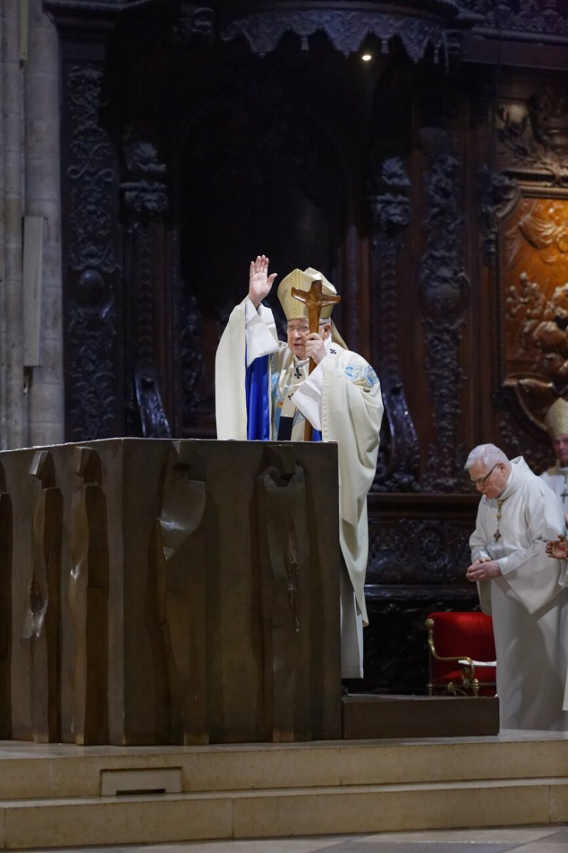 Messe de l'Immaculée Conception. © Yannick Boschat / Diocèse de Paris.