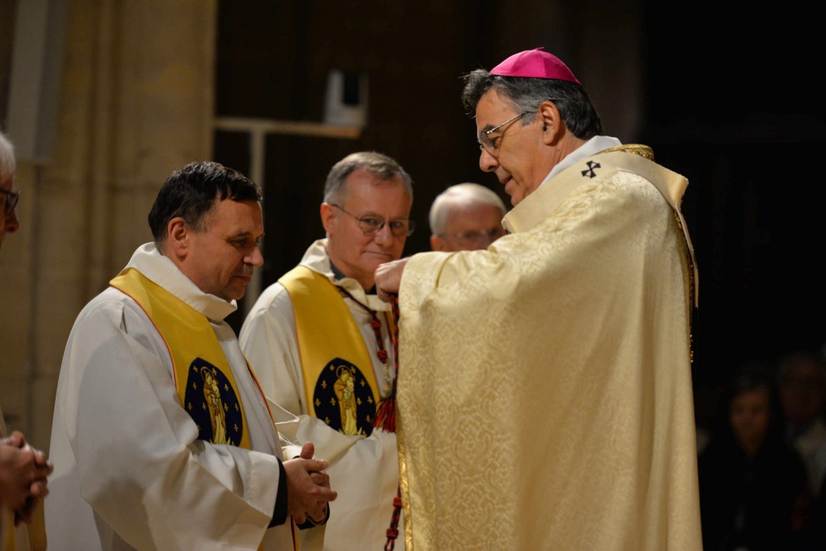 Messe de la fête du Chapitre et du Séminaire. © Marie-Christine Bertin / Diocèse de Paris.