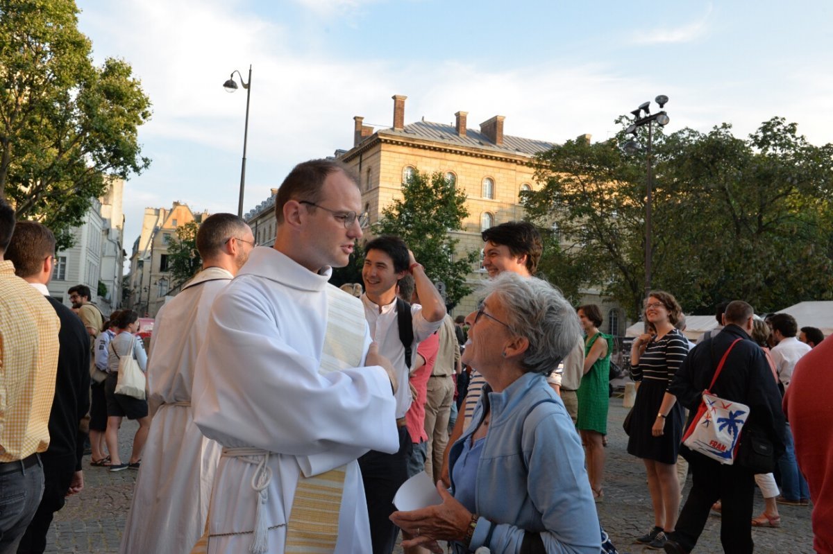 Messe pour les jeunes et les vocations. © Marie-Christine Bertin / Diocèse de Paris.