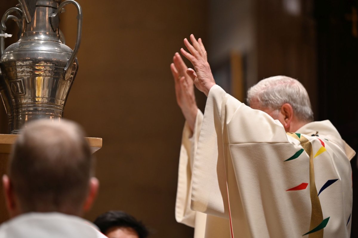 Messe chrismale 2026. © Marie-Christine Bertin / Diocèse de Paris.