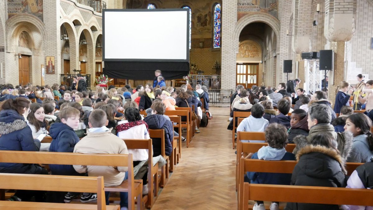 Rassemblement des Sixième 2025. © MA / Vicariat Enfance Adolescence.