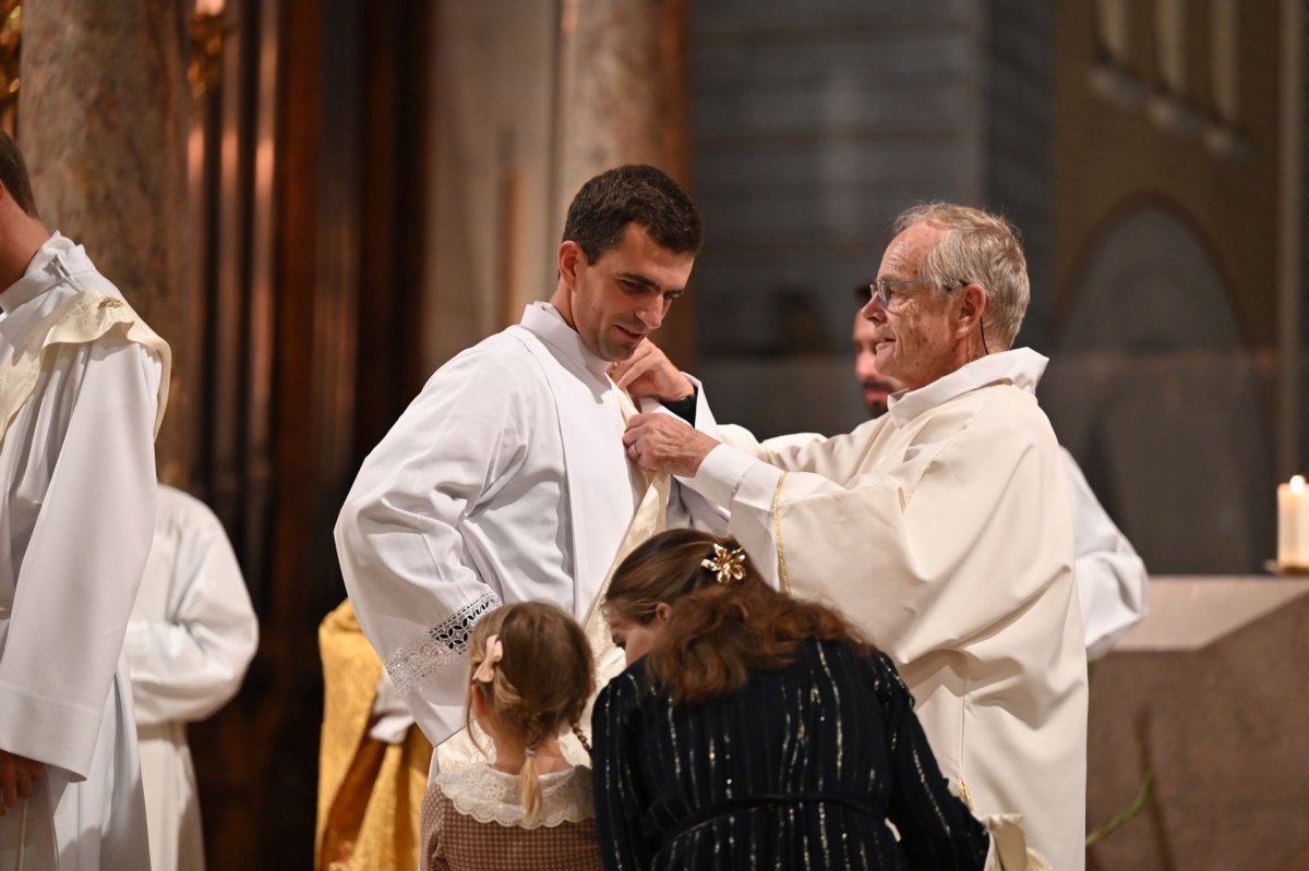 Ordination diaconale en vue du sacerdoce 2026. © Marie-Christine Bertin / Diocèse de Paris.