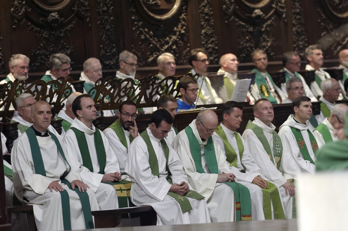 Messe d'action de grâce pour les ministères de Mgr Jérôme Beau et de (…). © Trung Hieu Do / Diocèse de Paris.