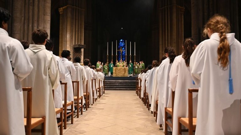 Rassemblement des jeunes au service de la liturgie 2024