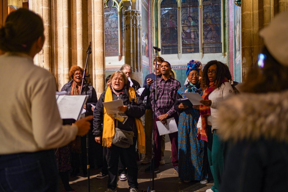 Le Choeur des Fratelli. © Marine Clerc.