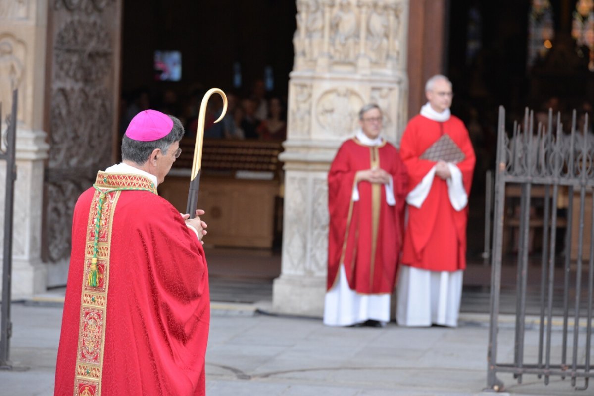 Liturgie de la Parole. © Marie-Christine Bertin / Diocèse de Paris.