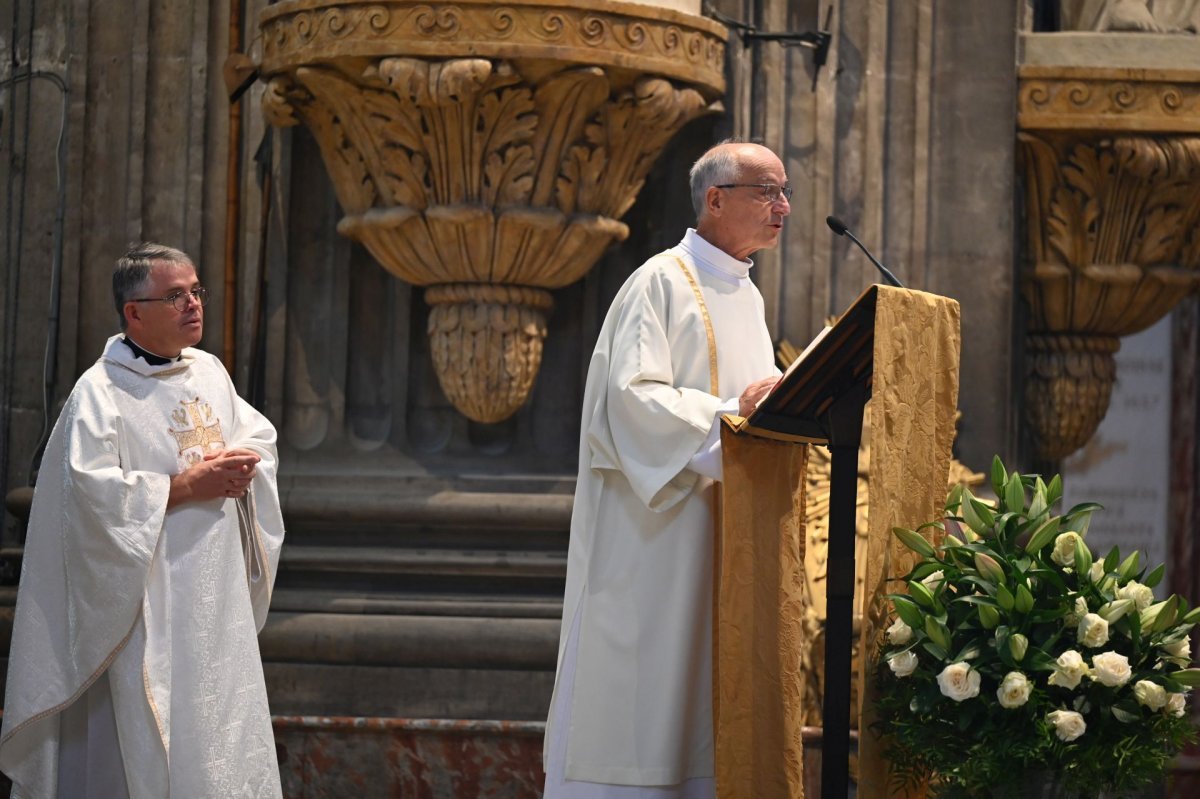 Ordinations des diacres permanents 2023. © Marie-Christine Bertin / Diocèse de Paris.