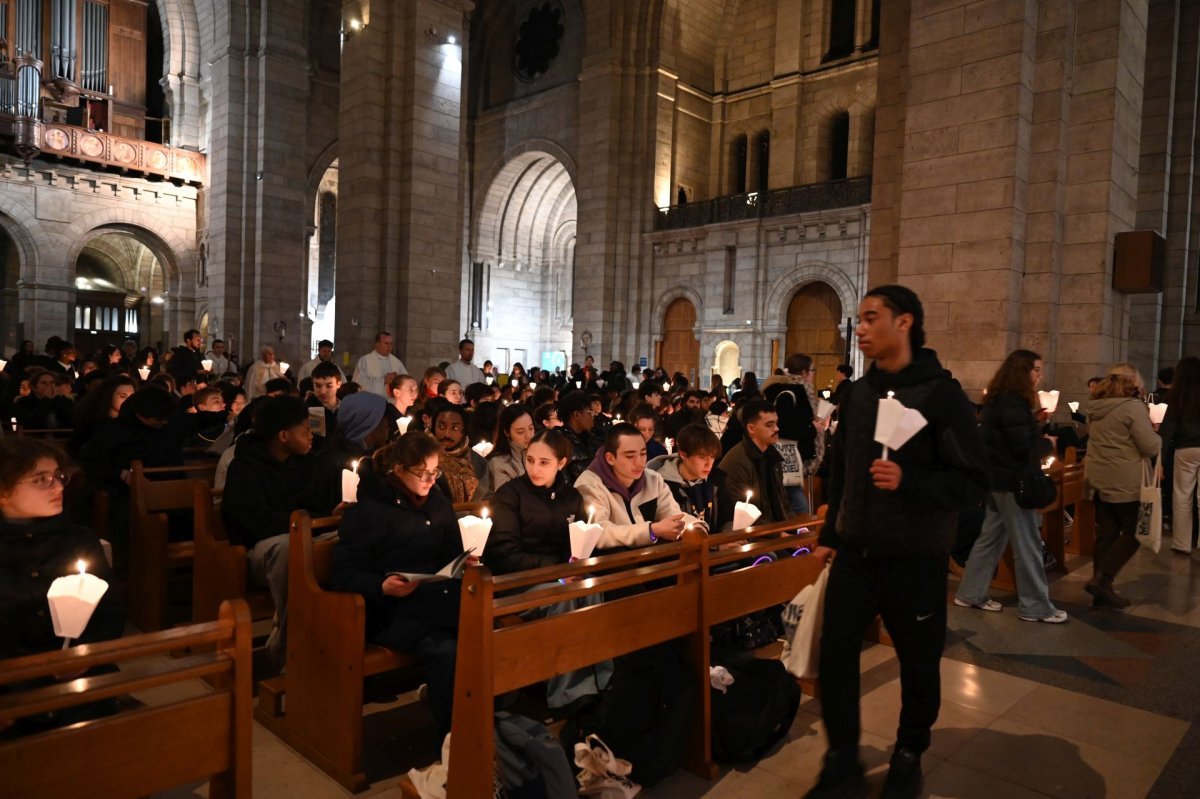 Rassemblement des lycéens 2026. © Marie-Christine Bertin / Diocèse de Paris.