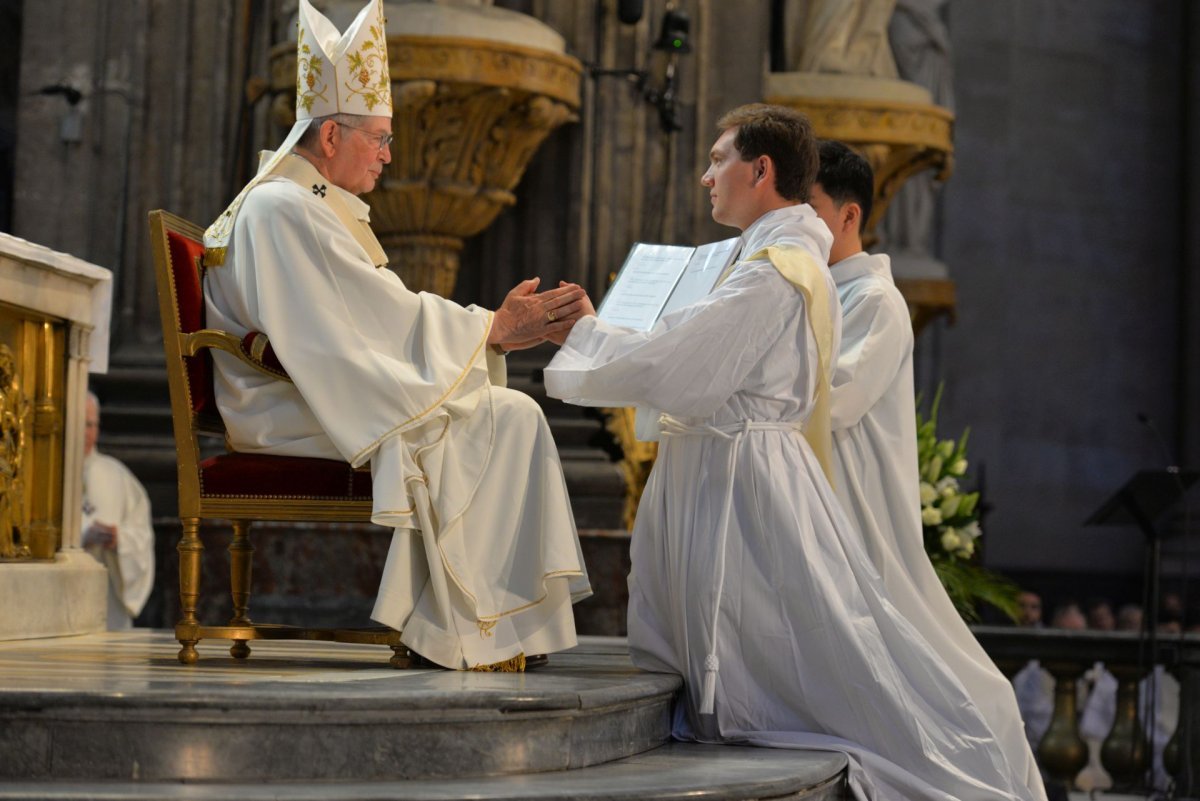 Ordination sacerdotale 2023. © Marie-Christine Bertin / Diocèse de Paris.