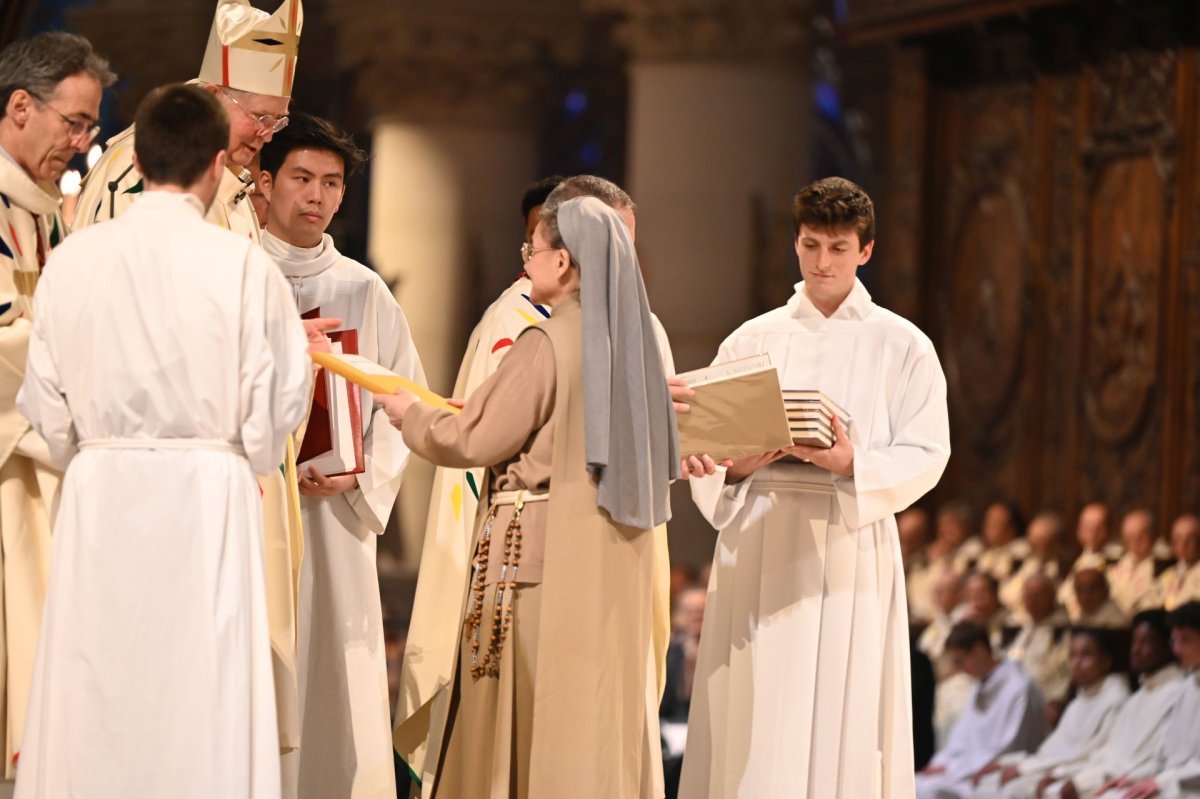 Messe chrismale 2026. © Marie-Christine Bertin / Diocèse de Paris.