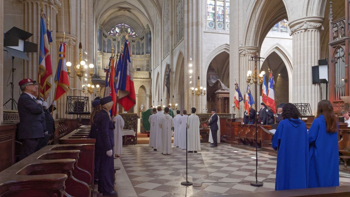 Messe de fondation pour la Libération de Paris 2023. © Yannick Boschat / Diocèse de Paris.