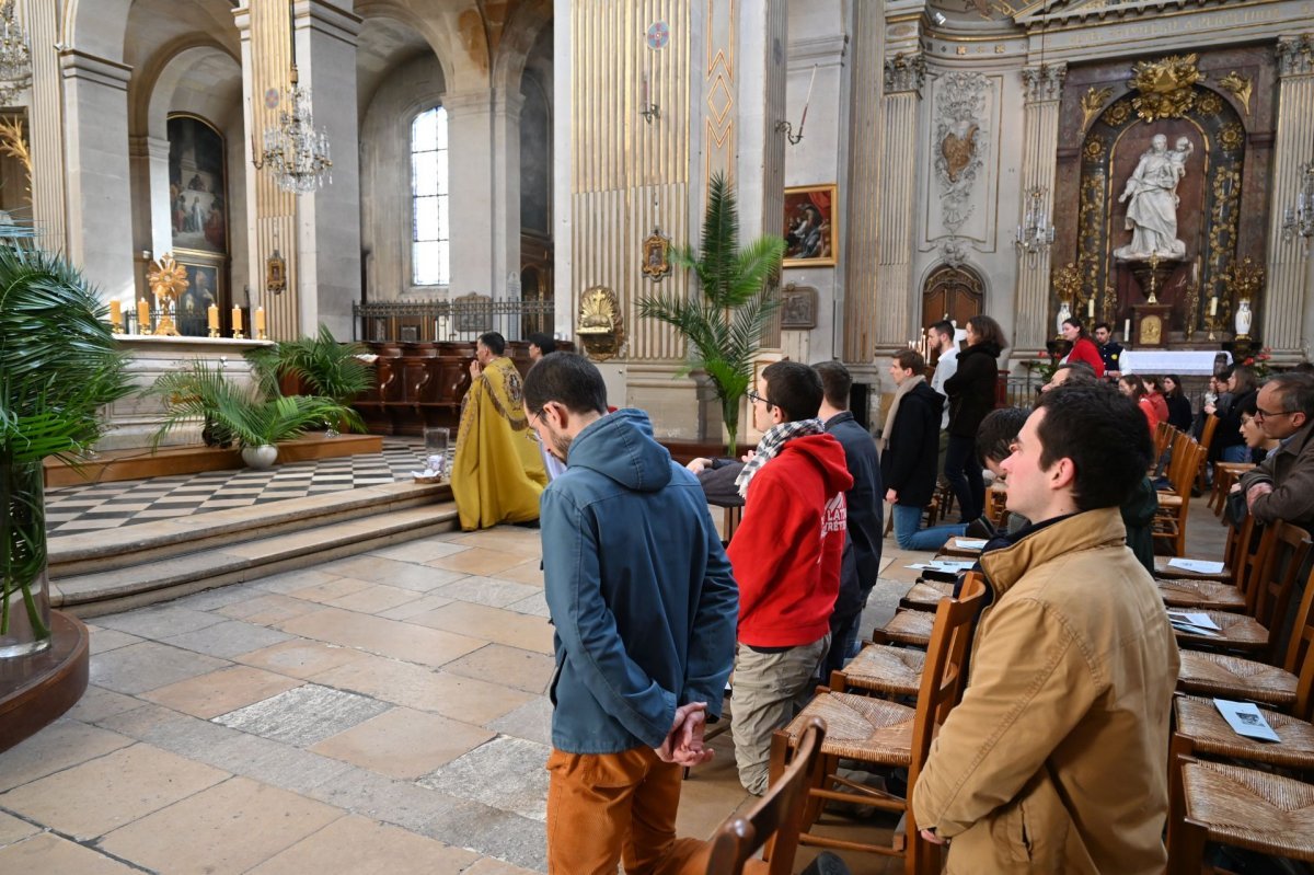 Mission des Rameaux avec le Séminaire de Paris. © Marie-Christine Bertin / Diocèse de Paris.