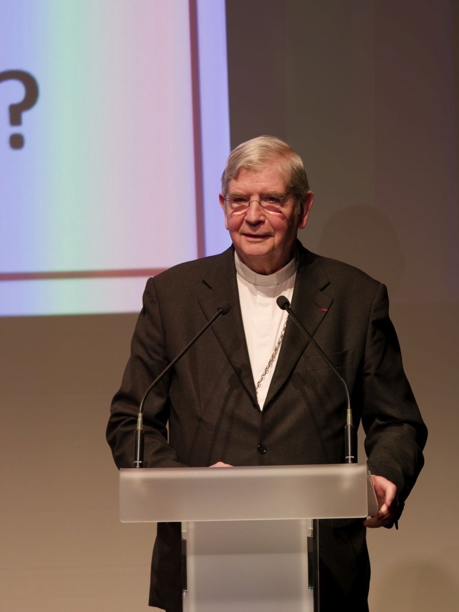 Conférence “Que nous dit une cathédrale ?”. © Yannick Boschat / Diocèse de Paris.