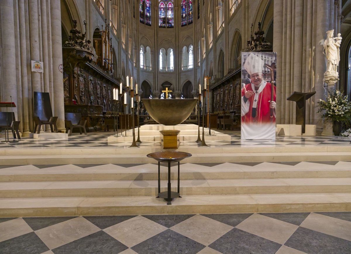 Prière. © Yannick Boschat / Diocèse de Paris.