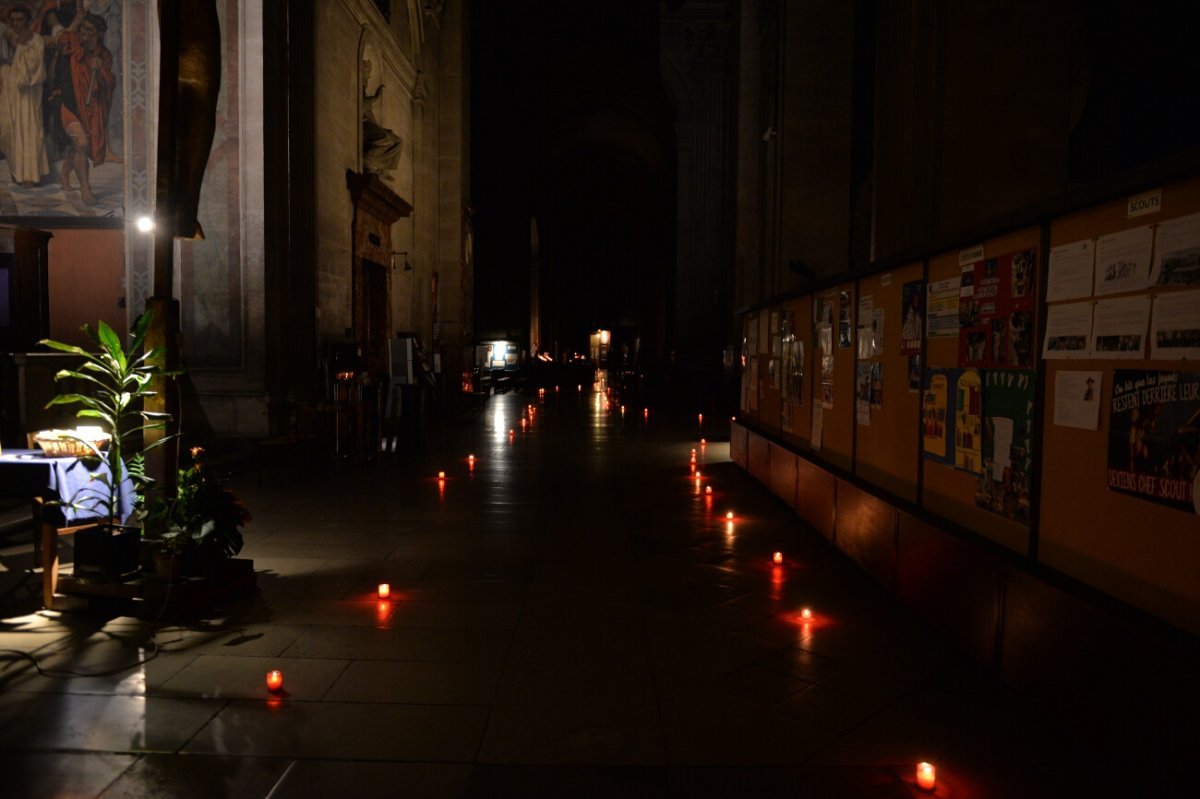 Soirée sainte Geneviève à Saint-Sulpice (6e). © Marie Christine Bertin / Diocèse de Paris.