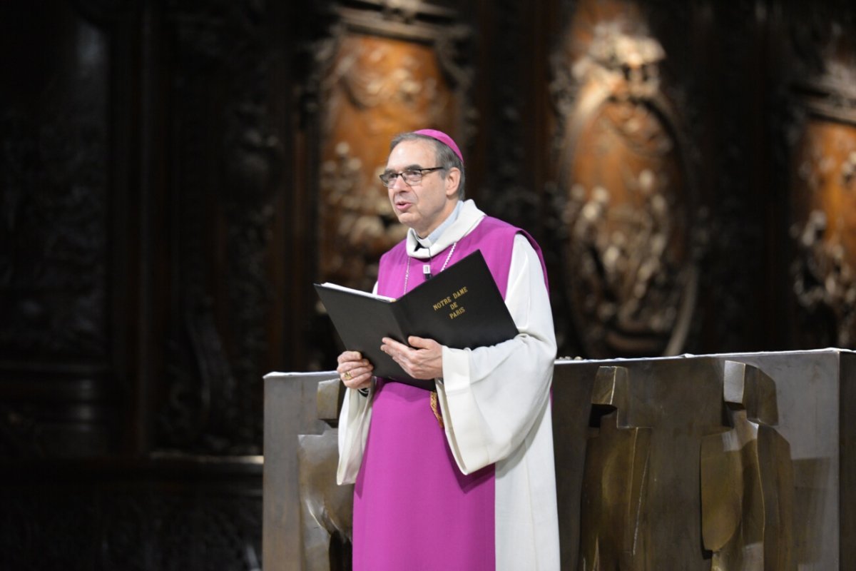 Mgr Jérôme Beau, évêque auxiliaire de Paris. © Marie-Christine Bertin / Diocèse de Paris.