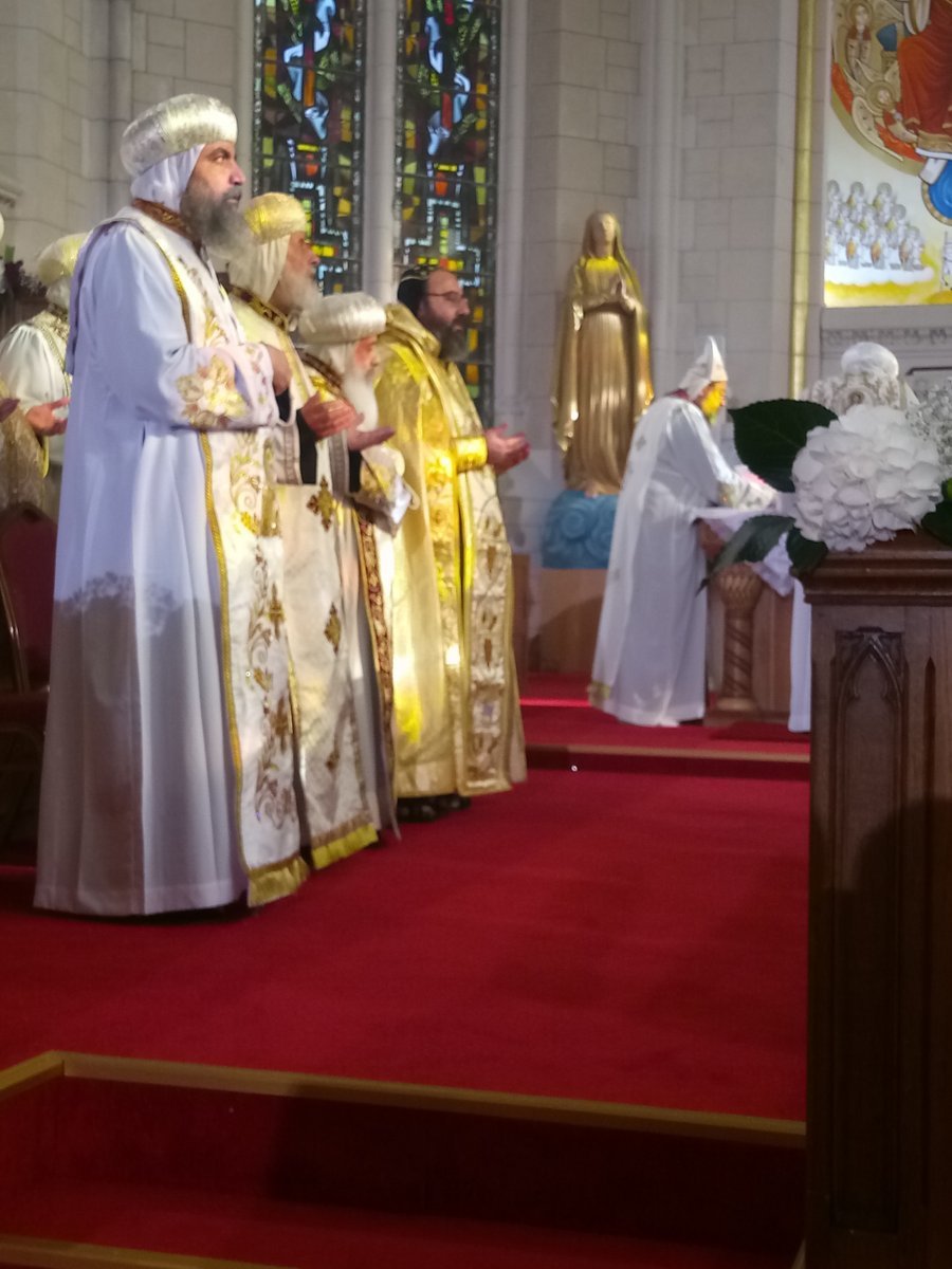 Visite de sa sainteté le pape Tawadros II. © P. Bascoul / Diocèse de Paris.