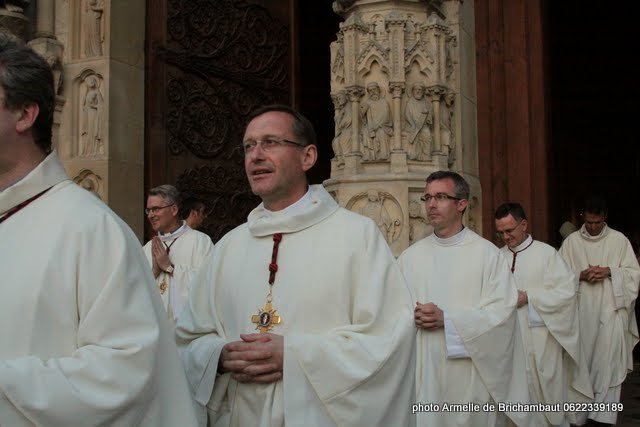 Messe Chrismale Notre-Dame de Paris. © Armelle de Brichambaut.