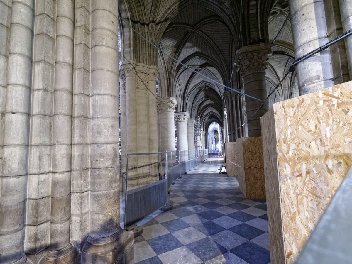 Notre-Dame de Paris, deux ans après. © Yannick Boschat / Diocèse de Paris.