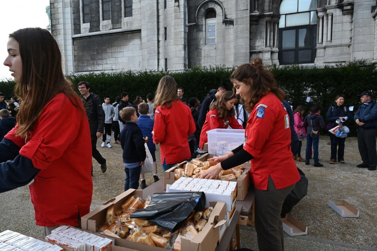 Rassemblement des jeunes au service de la liturgie 2023. © Marie-Christine Bertin / Diocèse de Paris.