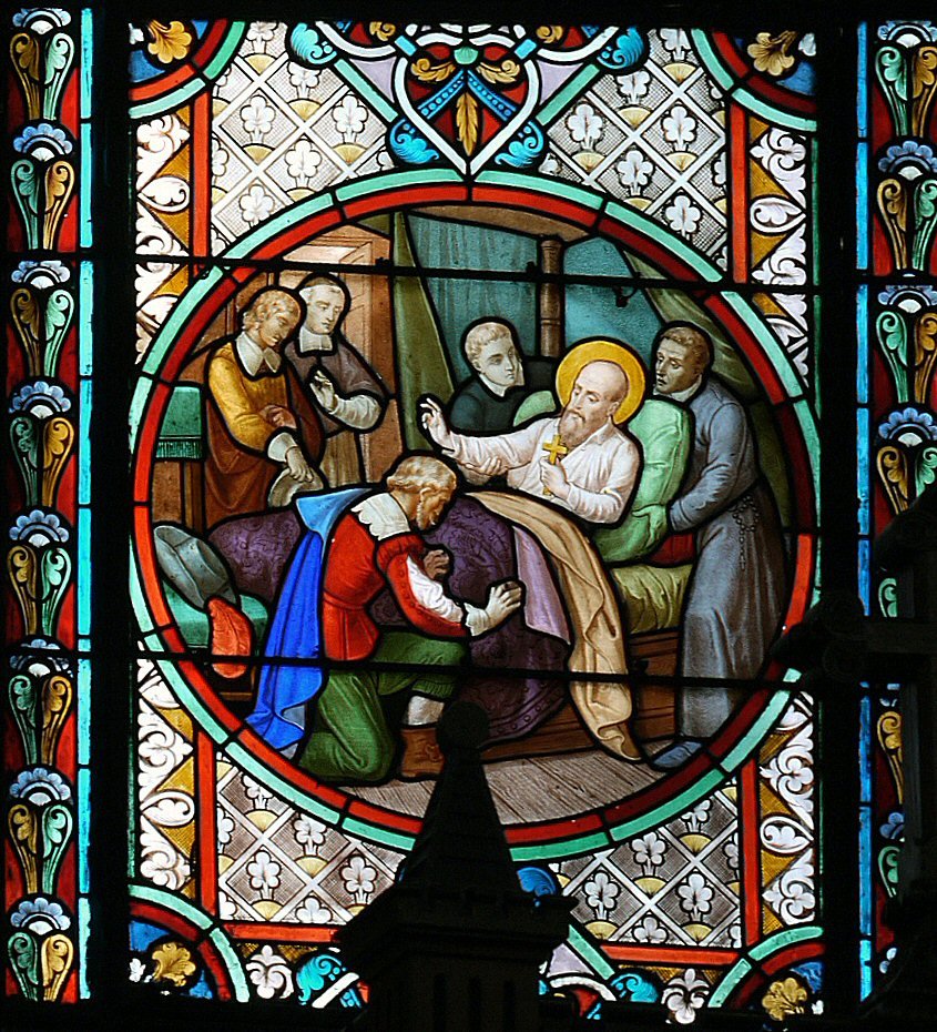 Mort de saint François de Sales. © C. D. A. S. / Diocèse de Paris.