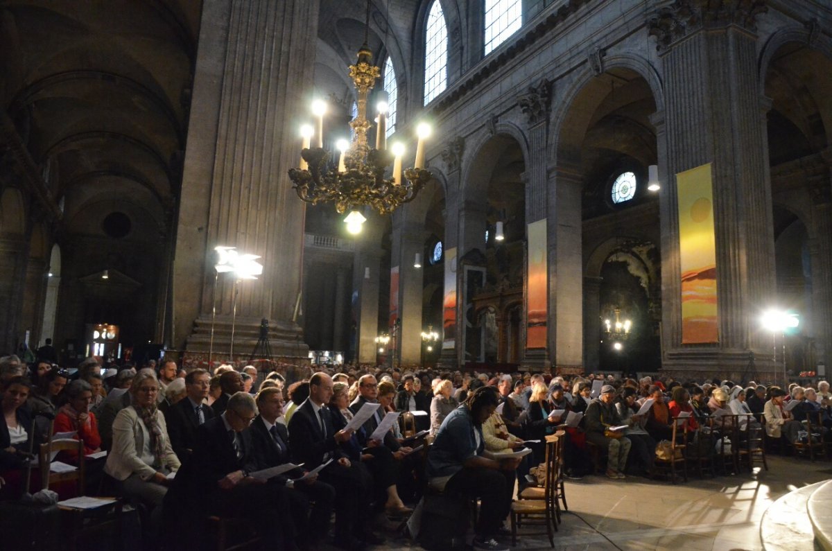 Veillée de prière pour la vie 2019. © Michel Pourny / Diocèse de Paris.