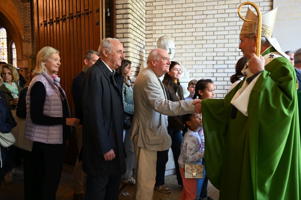 Centenaire de l'église Saint-Léon. © Marie-Christine Bertin / Diocèse de Paris.