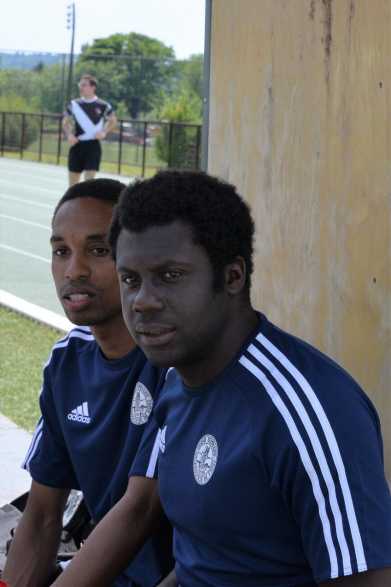 Tournoi de football. © Marie-Christine Bertin / Diocèse de Paris.