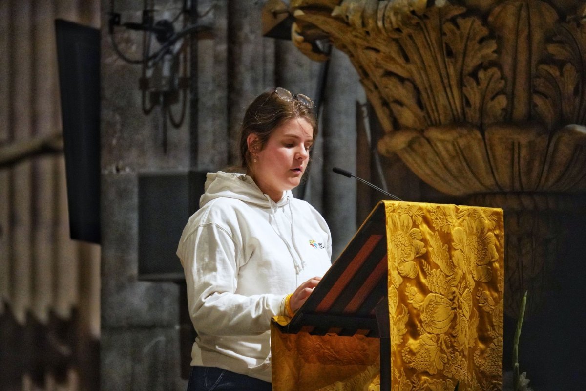 Messe des Etudiants d'IDF 2026. © Illian Callé - Diocèse de Paris.