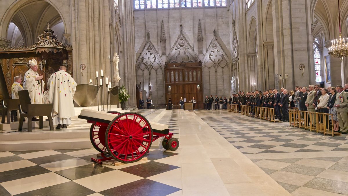 Messe pour les Sapeurs-Pompiers. © Yannick Boschat / Diocèse de Paris.
