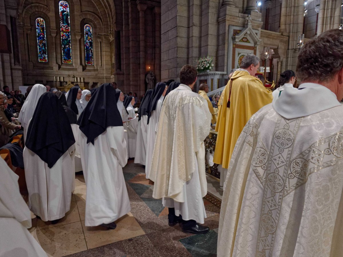 Messe d'ouverture du Jubilé du Sacré-Cœur de Montmartre. © Yannick Boschat / Diocèse de Paris.