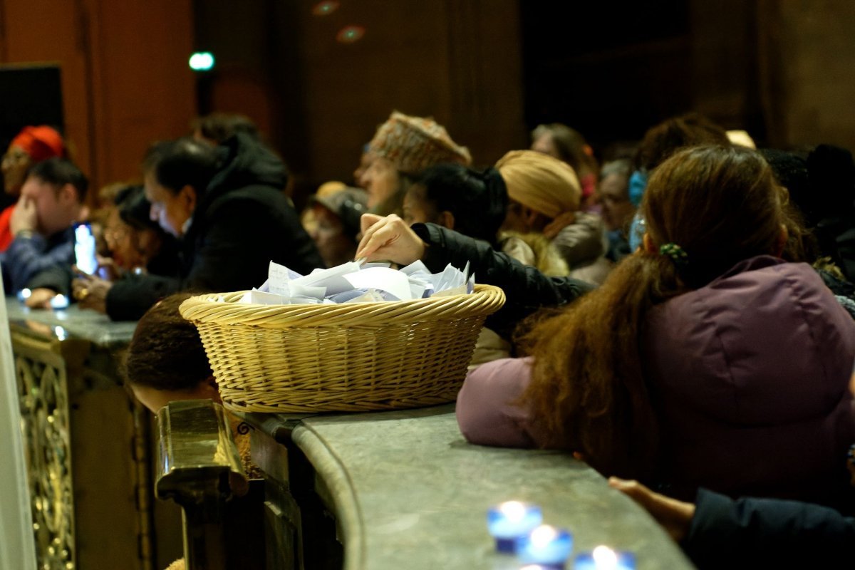 Veillée de prière à Notre Dame de la Santé à Saint-Sulpice. © Trung Hieu Do / Diocèse de Paris.