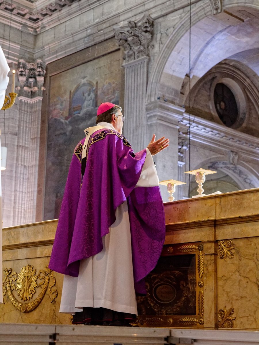 Liturgie eucharistique. © Yannick Boschat / Diocèse de Paris.