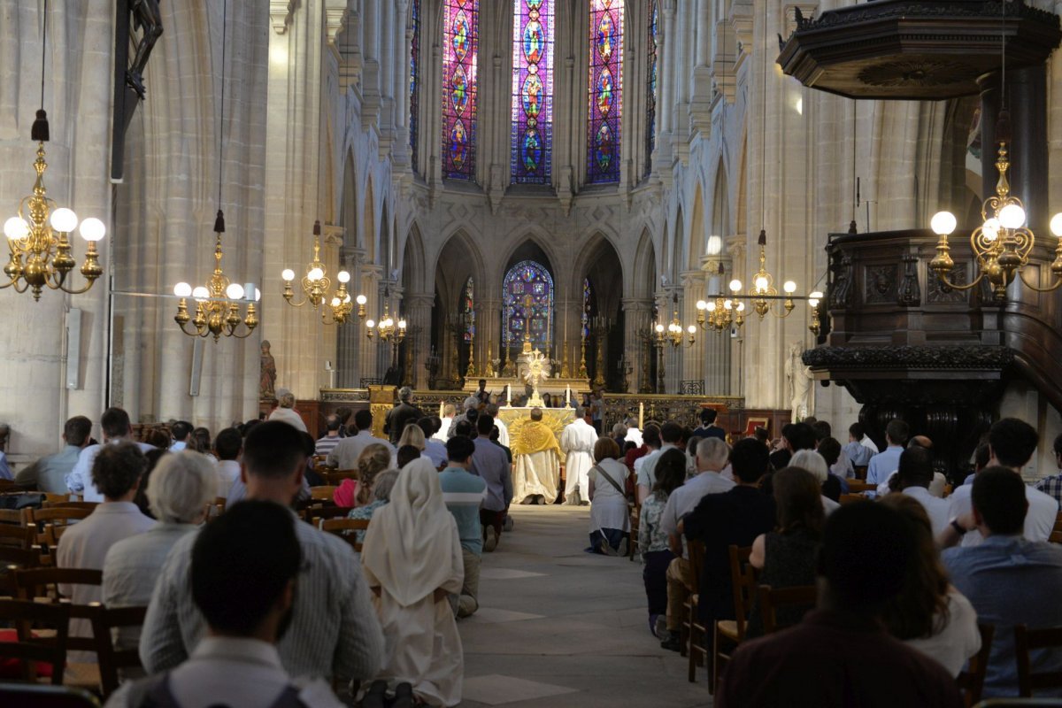 Veillée de prière pour les vocations 2023. © Marie-Christine Bertin / Diocèse de Paris.