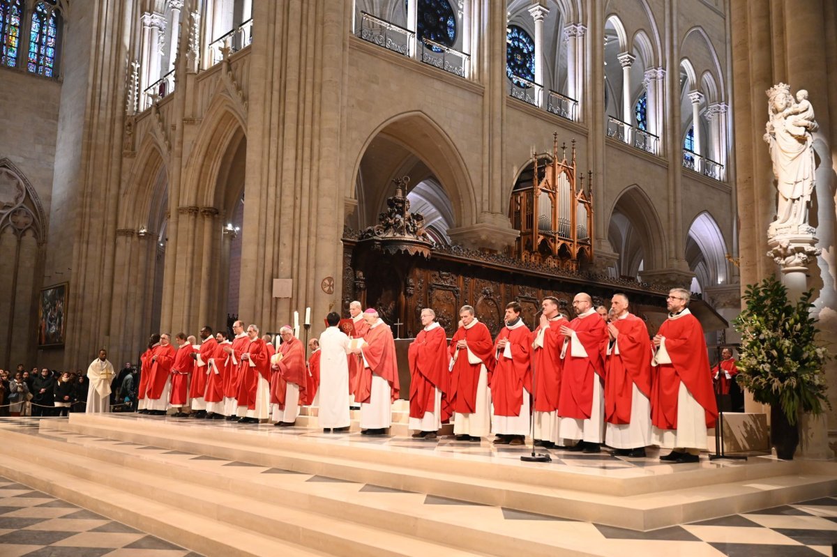 Confirmations d'adultes de janvier 2025. © Marie-Christine Bertin / Diocèse de Paris.