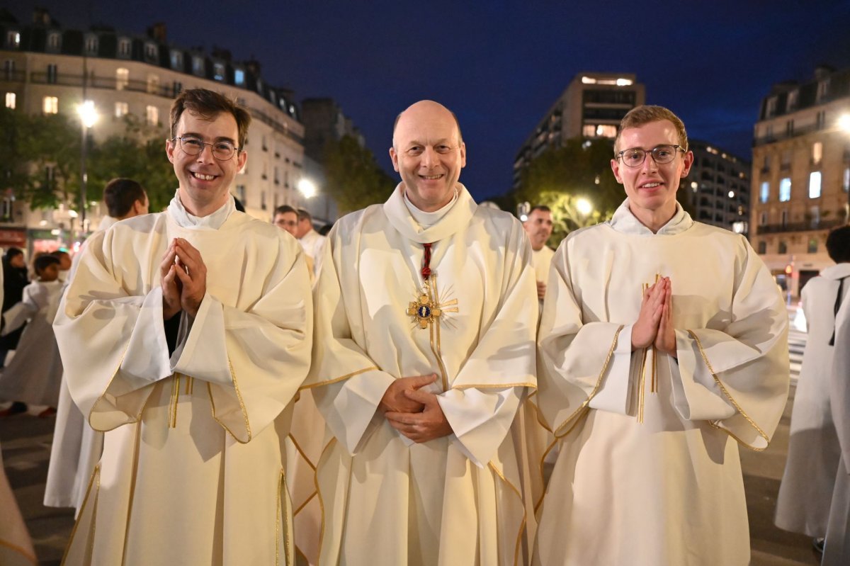 Ordinations diaconales en vue du sacerdoce 2024 du 29 septembre 2024. © Marie-Christine Bertin / Diocèse de Paris.