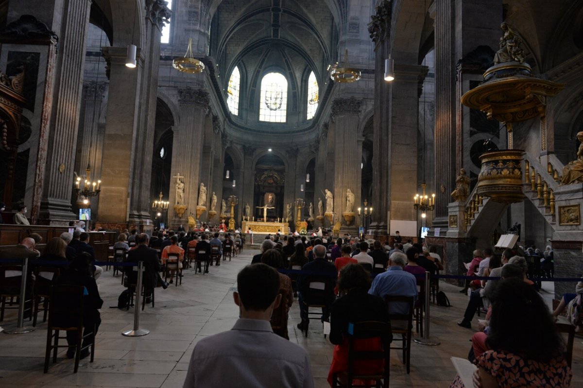 Ordinations sacerdotales 2020. © Marie-Christine Bertin / Diocèse de Paris.