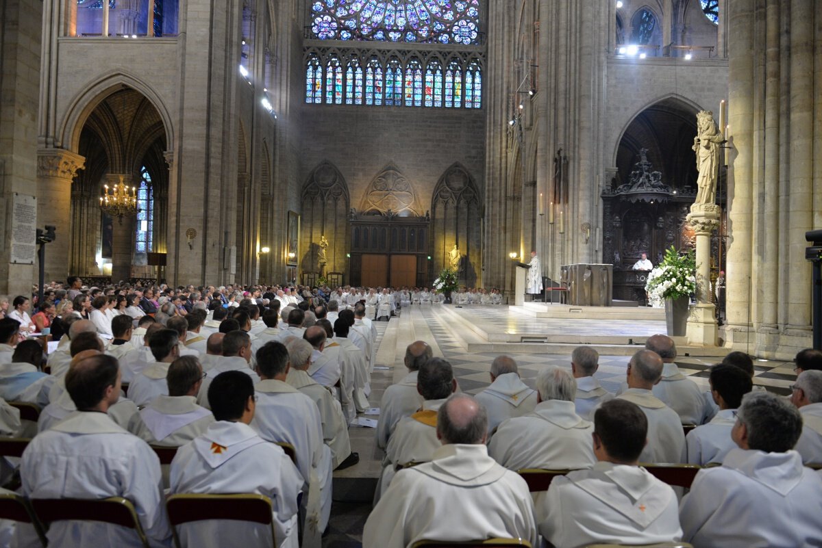 Homélie du cardinal André Vingt-Trois. © Marie-Christine Bertin / Diocèse de Paris.