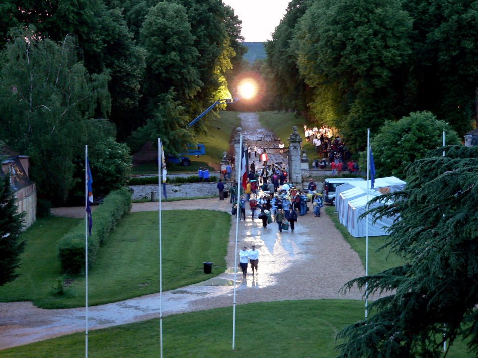 Arrivée a Jambville, le 25 mai 2007. 