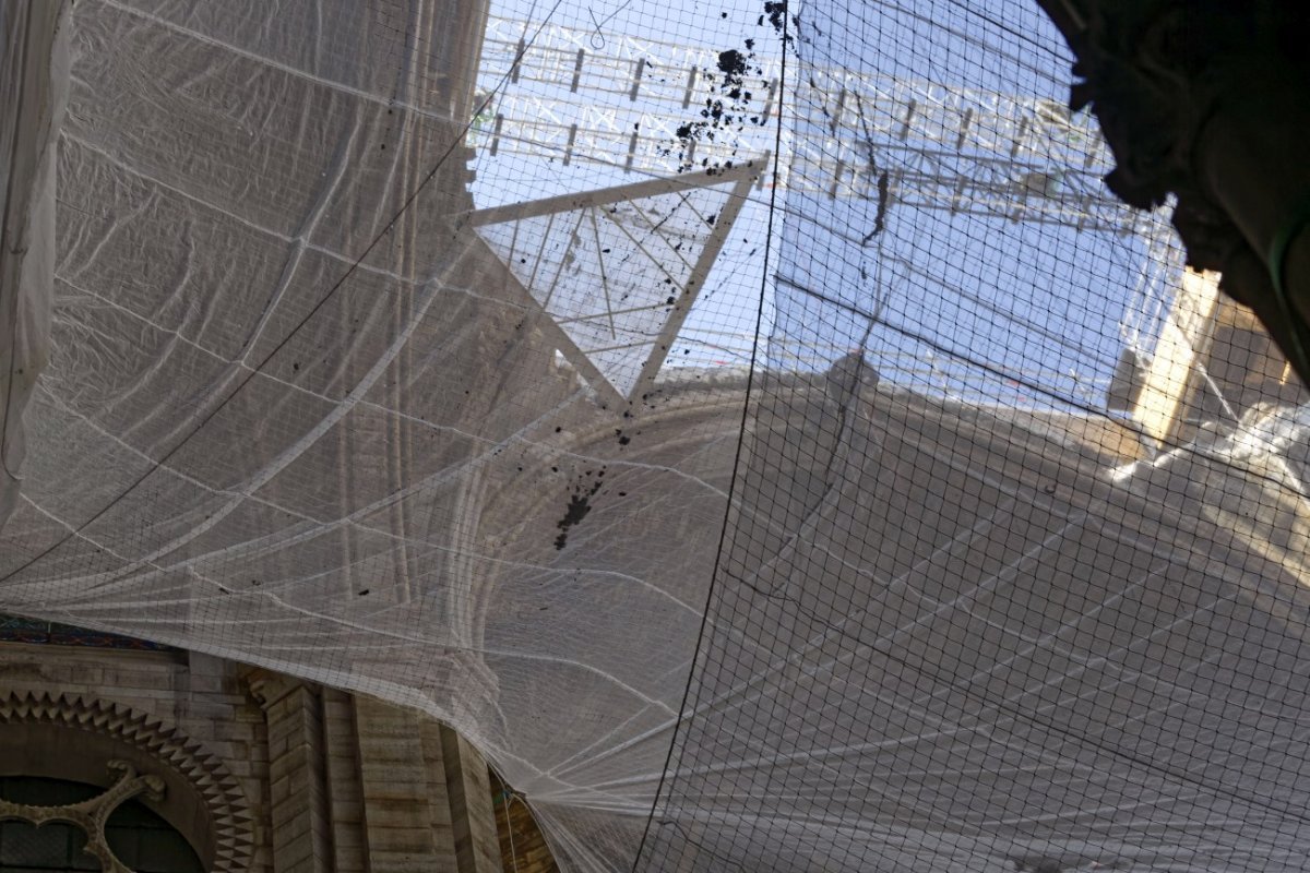 Notre-Dame de Paris, deux ans après. © Yannick Boschat / Diocèse de Paris.