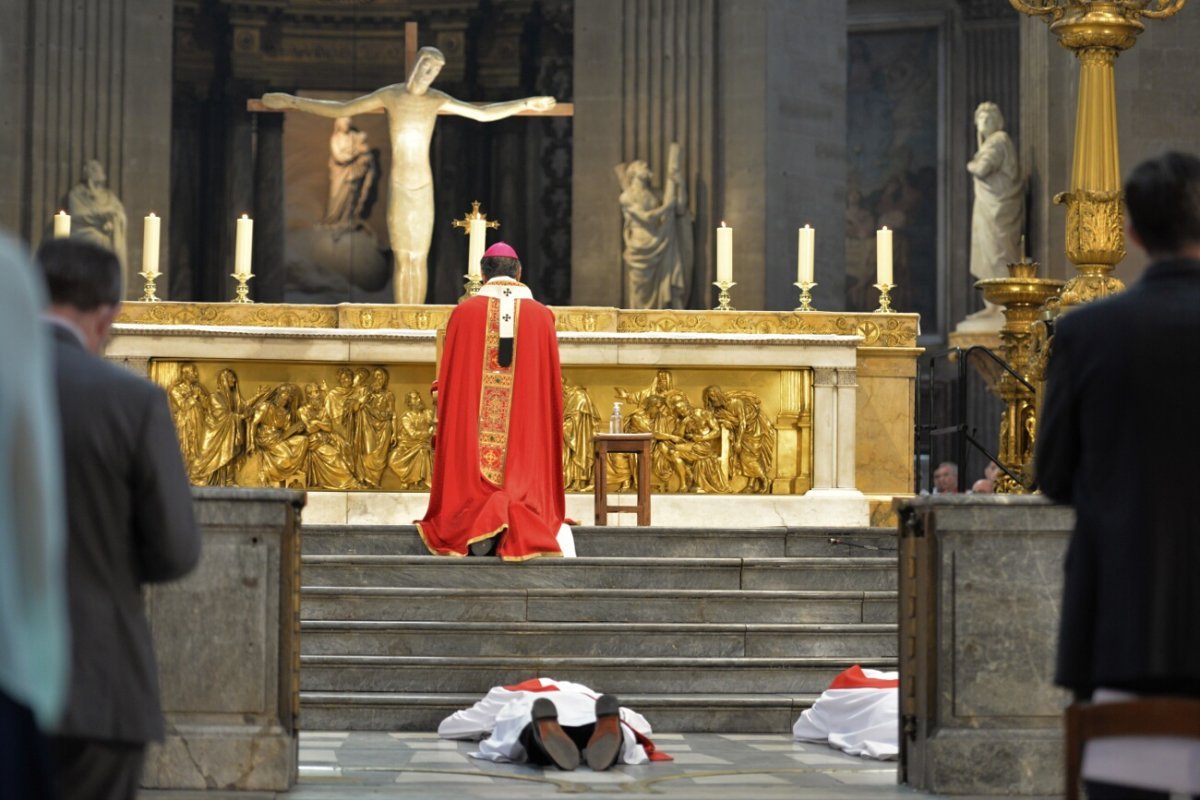 Ordinations sacerdotales 2020. © Marie-Christine Bertin / Diocèse de Paris.