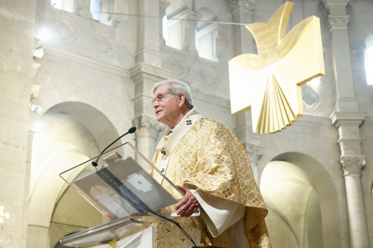 Messe dans le cadre du Festiv'art chrétien de Vaugirard. © Trung Hieu Do / Diocèse de Paris.