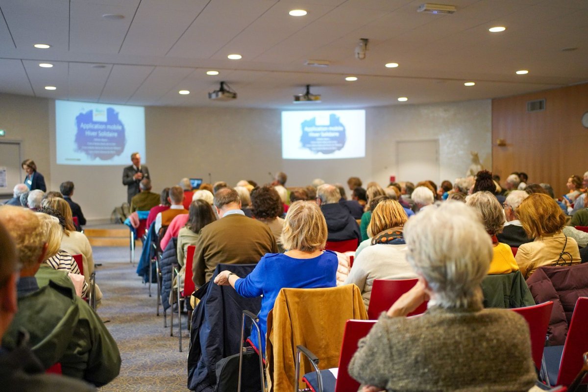 Journée de lancement Hiver Solidaire. © Marine Clerc.