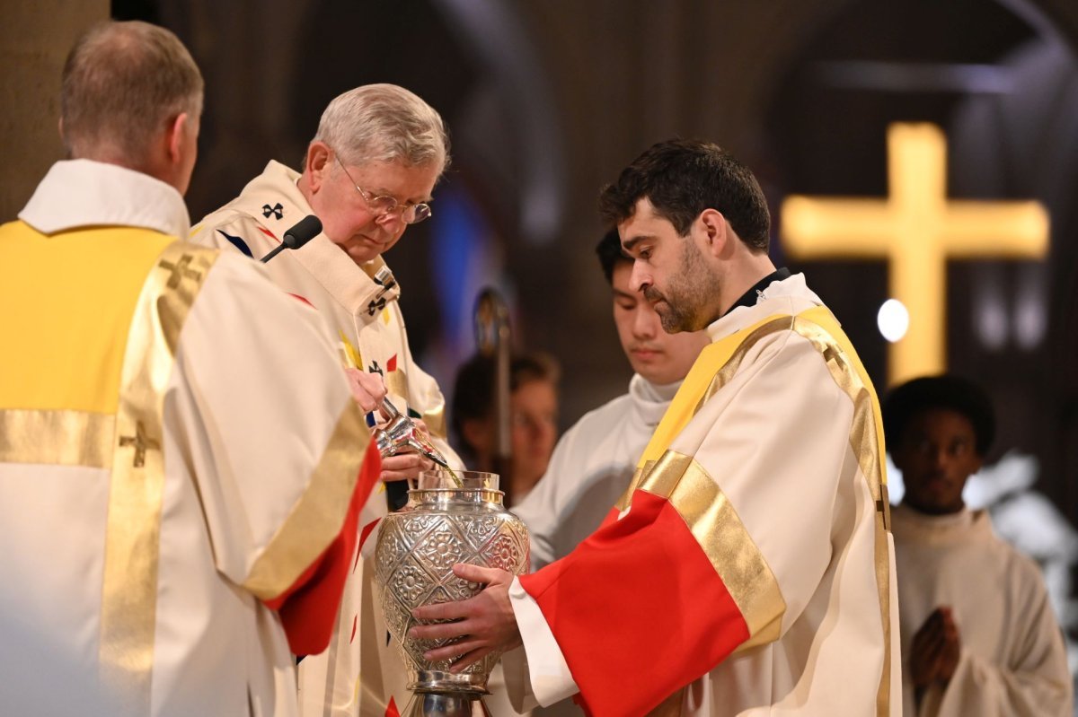 Messe chrismale 2026. © Marie-Christine Bertin / Diocèse de Paris.