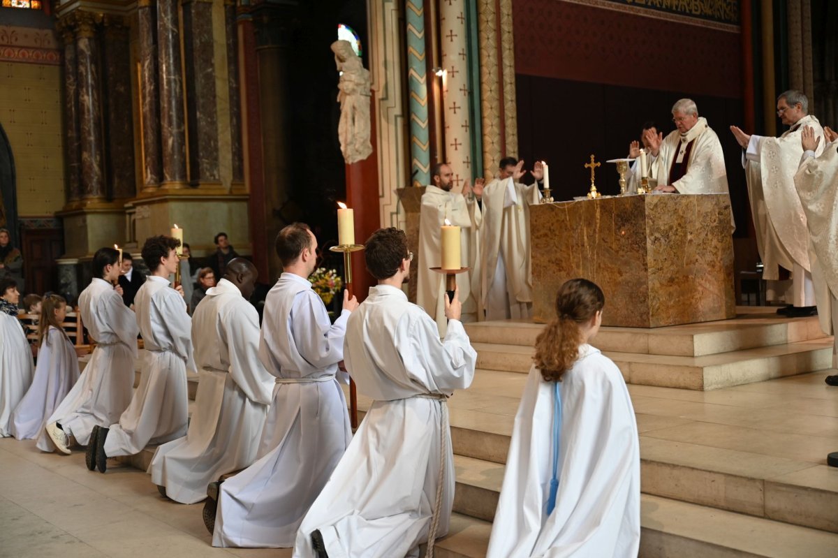 Ouverture de la phase de consultation du Concile provincial. © Marie-Christine Bertin / Diocèse de Paris.