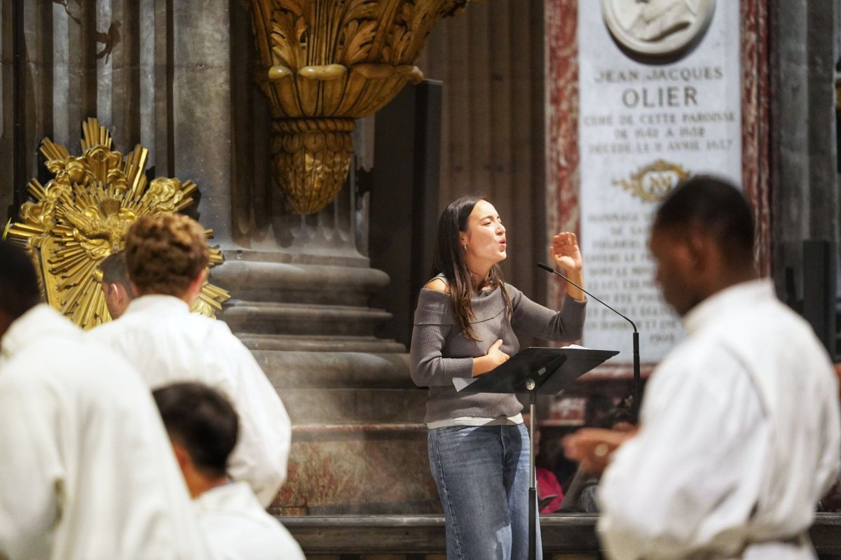 Messe des Etudiants d'IDF 2026. © Illian Callé - Diocèse de Paris.