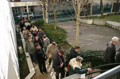 Rentrée au lycée. 