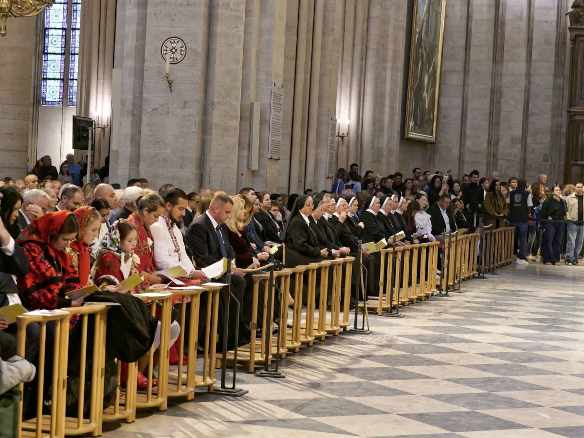 Divine Liturgie pour le bienheureux Cardinal Iuliu Hossu. © Yannick Boschat / Diocèse de Paris.