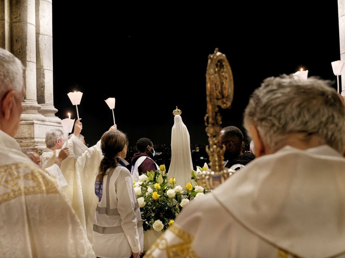 Messe pour la paix en union avec le pape François. © Yannick Boschat / Diocèse de Paris.