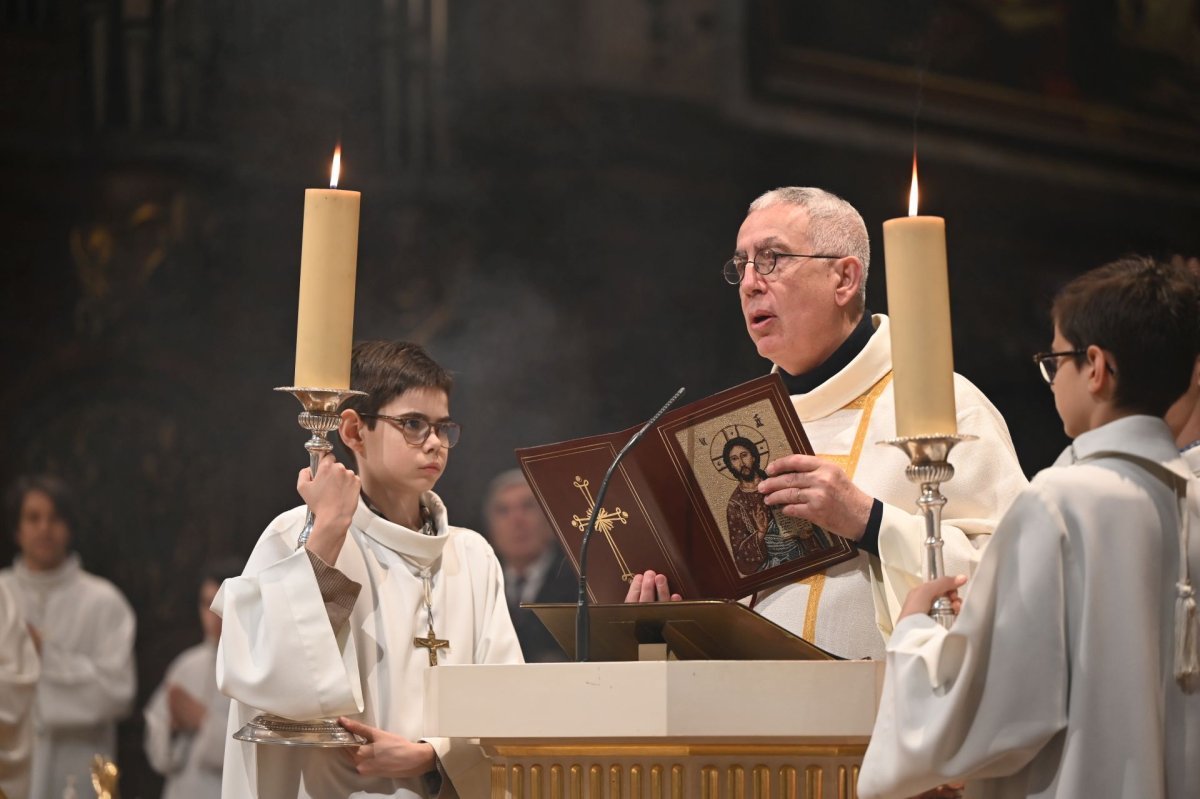 Fête de Pâques 2026 à Notre-Dame des Victoires (2e). © Marie-Christine Bertin / Diocèse de Paris.